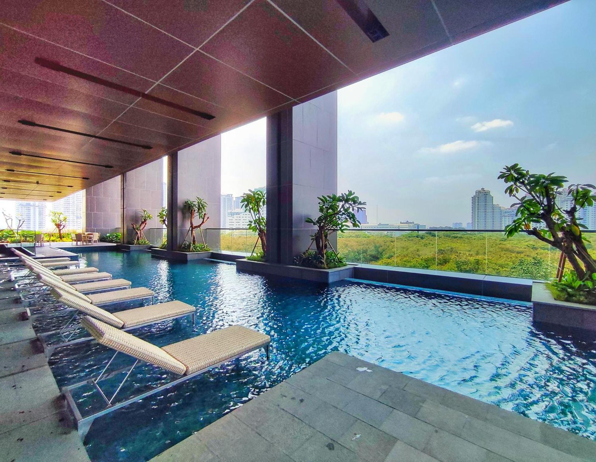 Brand New 2Br Apt Menara Jakarta, Jkt Inter Expo Appartement Buitenkant foto